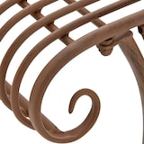 thumbnail of CLP Banc de jardin Karma Métal HBT: 78x156x46 cm Marron antique