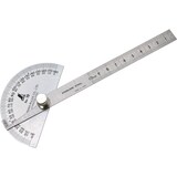 thumbnail of Shinwa 62480 Winkelmesser aus Edelstahl Gradmesser No.19 - by FAMEX - 90°, 10cm