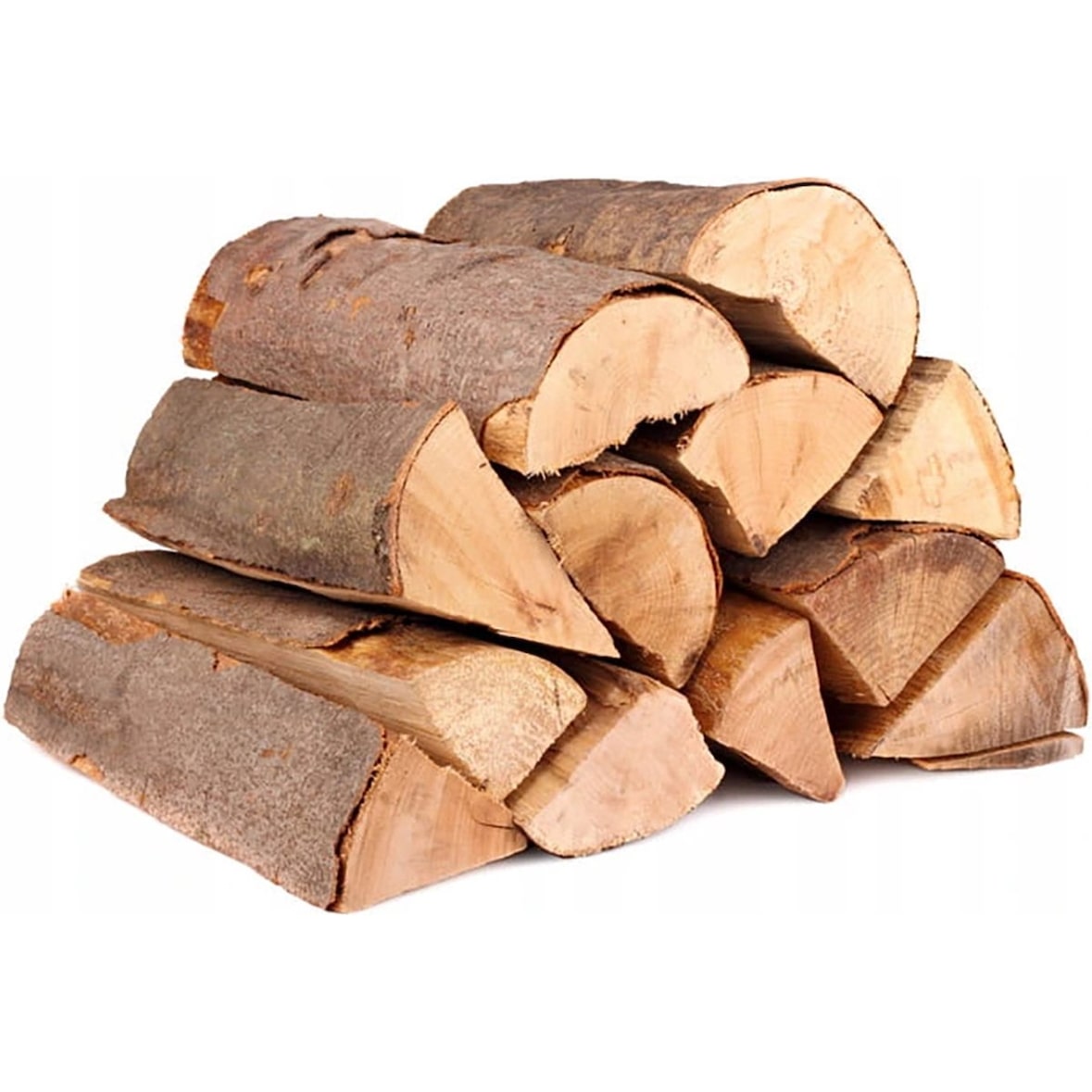 Doos met 10 kg Gekloofd Ovengedroogd Eiken Haardhout – Premium Kwaliteit