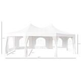 thumbnail of METRO PROFESSIONAL Tendone pieghevole con parete laterale Milano, acciaio/poliestere, 6.8 x 5 m, idrorepellente, bianco