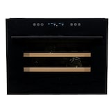 thumbnail of Vinata Soprana Wijnklimaatkast Inbouw - Zwart - Wijnkoelkast 24 flessen - 45.3 x 59.2 x 56.3 cm - Wijnkast glazen deur