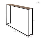 thumbnail of Max Home Mesa radiador metal y madera 105x20x82 cm