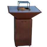 thumbnail of brasero auvergnat corten normal carre 62 simple cuve