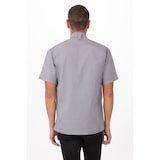 thumbnail of Chef Works® Kochjacke SPRINGFIELD COOL VENT & lite, Reißverschluss, Grau, Größe XXL