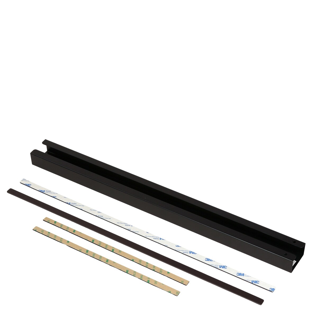 Magnetischer Kabelkanal 55cm Metall Schwarz