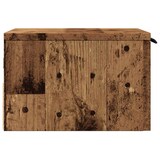 thumbnail of vidaXL Wand-Nachttisch Altholz-Optik 34x30x20 cm