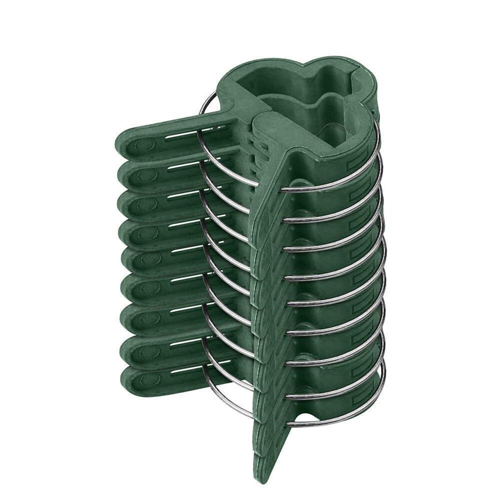 Pflanzenklammer groß 8er Pack Pflanzenhalter Rankhilfe Pflanzenclips Halteklammern für Tomaten Gurken Gemüse Garten Befestigung Zubehör