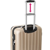 thumbnail of tectake Set de 3 Valises Trolley Rigides - ABS 75 x 50 x 30 cm Champagne