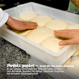 thumbnail of Pizza Lover Pizzaballenbox mit Deckel 3x weiß 30x40x7,5 cm Gärbox Teigballen Brotteig Hefeteig & Sauerteig Box ideal für Kühlschrank - Pizza Zubehör