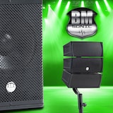 thumbnail of Pack Sono DJ 1000W complet BM SONIC BMS-12-ARRAY-BT Enceintes +SUB 31cm USB/Bluetooth, Câbles, Eclairage LED Bar Salle des fêtes