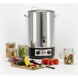 thumbnail of Stérilisateur électrique pour 10 bocaux 32 l -  3200 cl Argent Rond Inox Guillouard 39x cm