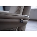 thumbnail of KAWOLA Sessel NAMA Relaxsessel drehbar Leder grau