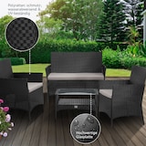 thumbnail of Rattan-Set BROOKLYN Schwarz