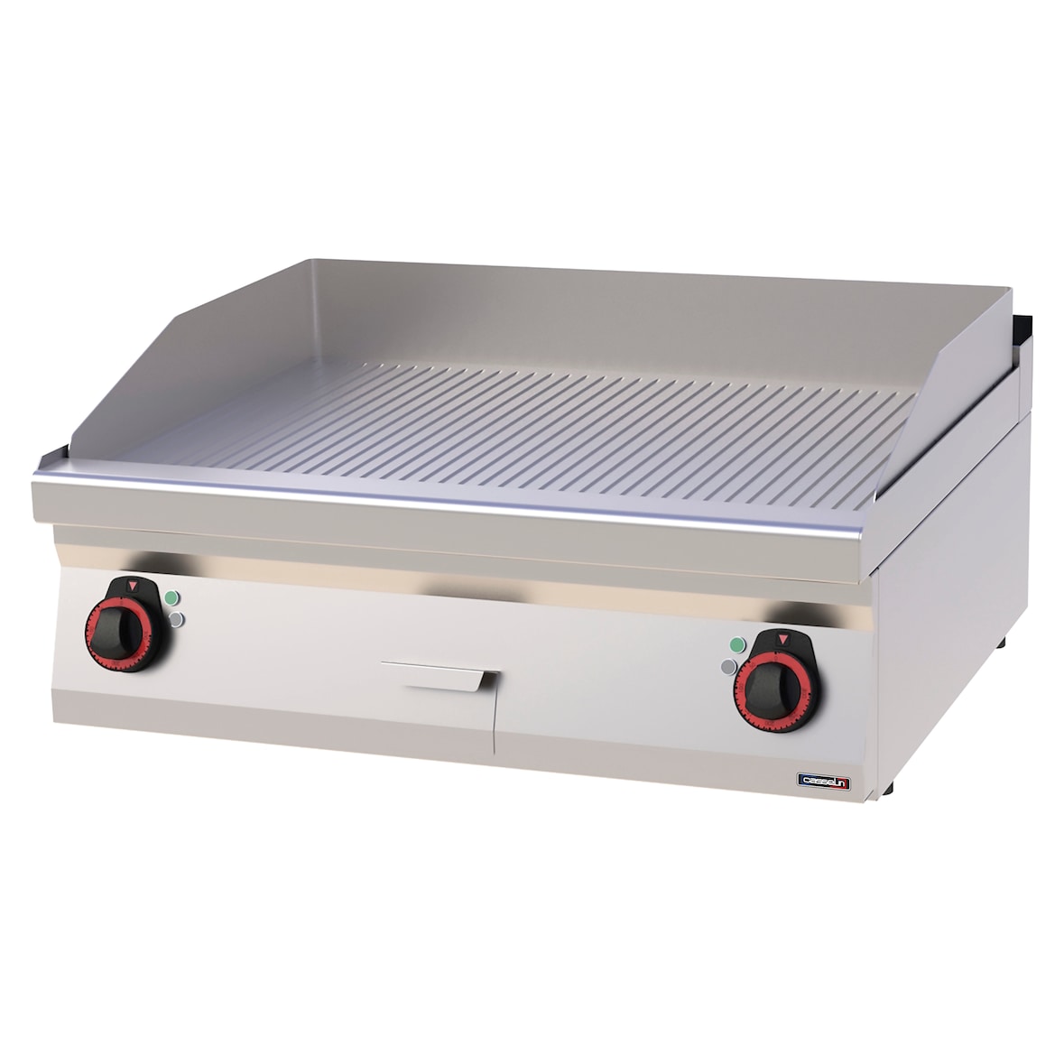 Snackplatte Gusseisen gerillt 80 - Linie 700 C7PASFR80 Casselin