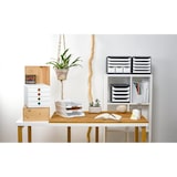 thumbnail of Exacompta 314398D 1x Schubladenbox POP-BOX mit 4 geschlossenen Laden - Weiss/Harlekin