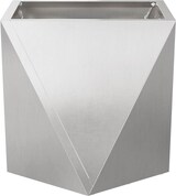 thumbnail of vidaXL Pflanzkübel 2 pcs Silber 50 x 50 x 50 cm Edelstahl