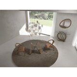 thumbnail of Angel Cerdá  Eettafel rond gehard glas 1126C Ø140 x 75