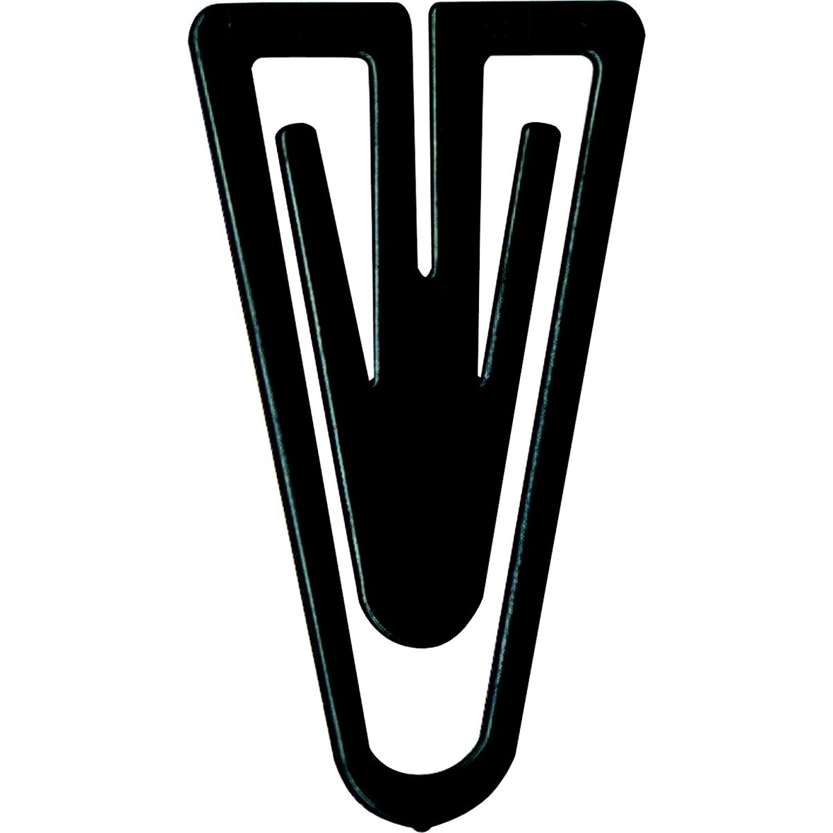 Büroklammern Plastiklips 25mm VE=10x500 Stück schwarz