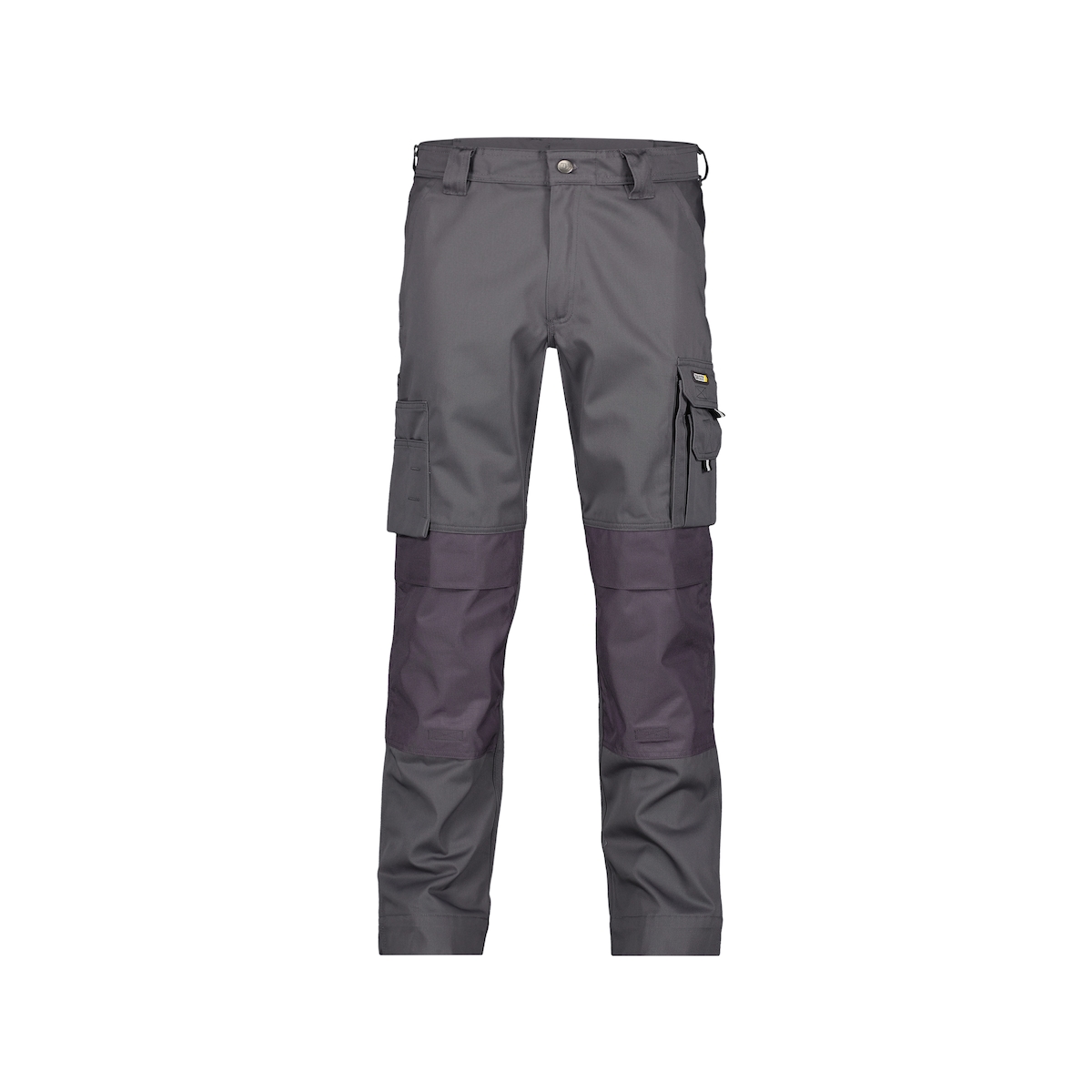 DASSY Miami Cotton Arbeitshose Kniepolstertaschen, Classic, 100% Baumwolle, EN 14404 CE II, Art. 200536 zementgrau 62 STANDARD
