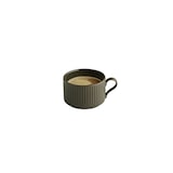 thumbnail of APS Cappuccinokopje THE GRID 6-delige-set - porselein, Ø 9 cm, 200 ml, modderkleurig (bruin), stapelbaar