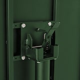 thumbnail of Table de terrasse ronde bistrot avec plateau rabattable vert forêt