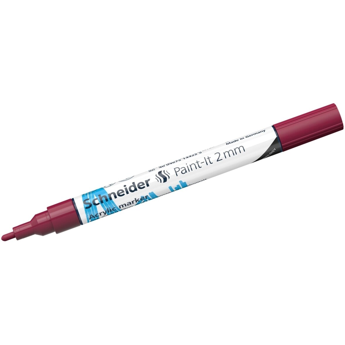 Acrylmarker Paint-It 310 2mm burgundrot Packung mit 5 Stück