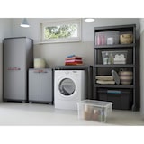 thumbnail of Keter Armadio Stilo Alto, 3 ripiani, 45 Kg di portata, Grigio, 68x39x173H cm