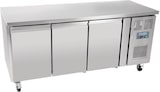 thumbnail of Polar U-Serie Kühltisch mit drei Türen 417Ltr