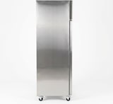 thumbnail of Romux® Gefrierschrank mit 1 Tür 68 cm mit Umluftkühlung | Gastro Gefrierschrank aus Edelstahl mit 600 L Kapazität - 3 Einlegeböden und 580 W