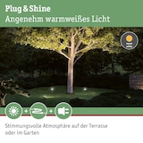 thumbnail of Paulmann Plug & Shine LED Gartenstrahler Fluter EinzelspotIP65 3000K 15,5WSchwarz 94575