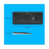 thumbnail of Maus&Tastaturset wireless MK540 (US )