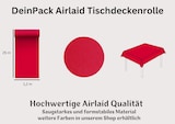 thumbnail of DeinPack 1 x Airlaid Tischdeckenrolle rot 25m x 1,2m - Hochwertige Tischdecke
