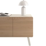 thumbnail of Kleine Retro-Tischlampe Altea, Pilzdesign, 40W - weiß