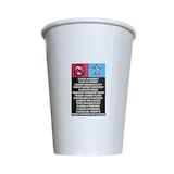 thumbnail of 50 Pappbecher weiß 200 ml Trinkbecher 0,2 l