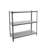 thumbnail of SimonRack Metallregal, 900x800x500 mm, 3 Ebenen, Metallboden, 180 kg Biegepunkt, Anthrazit/Verzinkt - Simonclick