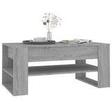 thumbnail of Table basse sonoma gris 102x55x45 cm bois d'ingénierie Modèle Sirius Loft