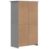 thumbnail of vidaXL Kleiderschrank BODO Grau 99x53,5x173 cm Massivholz Kiefer