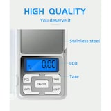 thumbnail of Digitale Feinwaage Taschenwaage bis 500 g 0,01 Waage