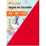 thumbnail of Pack 100 Rojo, Cartulina A4 180g, Colores para Manualidades, Diseños Creativos y Proyectos de Arte · Ofituria