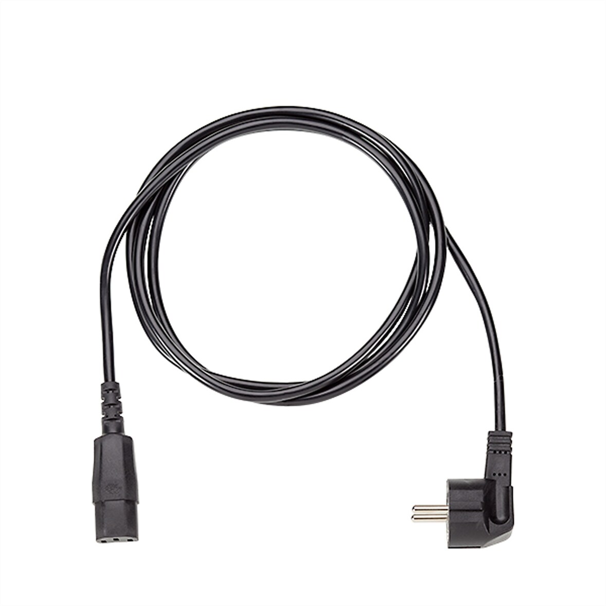 BACHMANN Zuleitung H05VV-F 3G0.75, 2,0m schwarz 30/35 C13