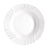 thumbnail of Ebro Piatto Fondo Ø Cm 24 Vetro Bianco Bormioli Rocco Confezione Da 6
