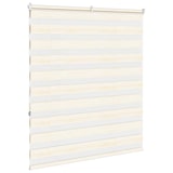 thumbnail of vidaXL Doppelrollo Marmorbeige 120x150cm Stoffbreite 115,9 cm Polyester