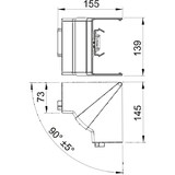 thumbnail of OBO Bettermann Inneneck GK-IH70130RW 6274440