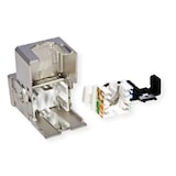 thumbnail of METZ CONNECT C6A Modul Cat.6A (Class EA), 180°, Kabelmontage ohne Werkzeug