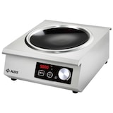 thumbnail of KBS inductiewok roestvrijstalen behuizing 5 kW Schott-Ceran® glaskeramisch kookoppervlak