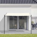 thumbnail of Pérgola de Jardín 3x3m Cenador con 16 Orificios de Drenaje para Patio Metal Crema