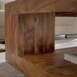 thumbnail of Sheesham Wohnzimmertisch Massiv, Quadratisch, Einzigartiges Unikat. 90x90x40 cm | Kadima Design