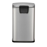 thumbnail of EKO RVS-afvalemmer Roestvrij-staal 455 mm 420 mm 740 mm zilver