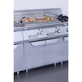 thumbnail of METRO PROFESSIONAL Gasgrill GGCB2700, Edelstahl, 80 x 70 x 54.7 cm, Piezozündung, silber