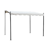 thumbnail of BS COM Pergola da Giardino addossata 3x2 5 in acciaio poliestere 300x250x250 cm Antracite